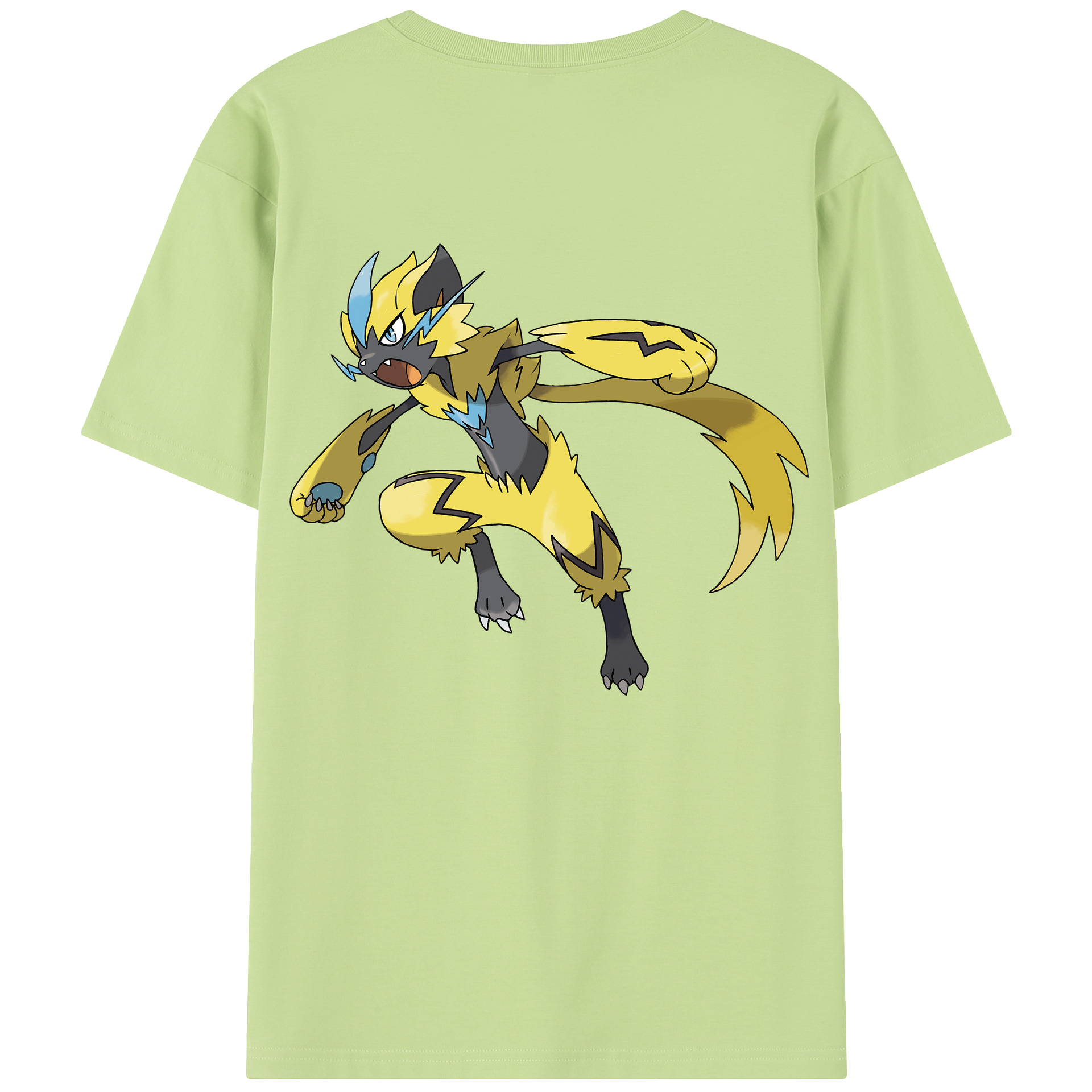 （画像用） ポケットモンスター Pokémon 綿100％半袖Tシャツ（背面プリント）